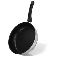 Глубокая сковорода FISSMAN TRICIA 26x7см с антипригарным покрытием (нерж.сталь) (h)