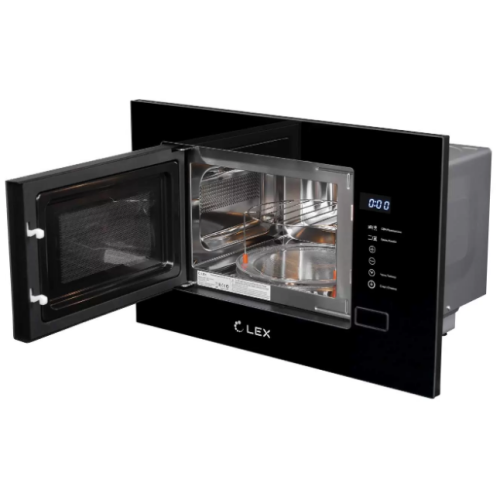 Встраиваемая микроволновая печь LEX BIMO 20.01 BLACK (h)