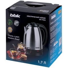 Электрочайник BBK EK1763S нерж/черн (h)