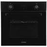 Встраиваемый электрический духовой шкаф Hyundai 6009.25 BG черный (q)