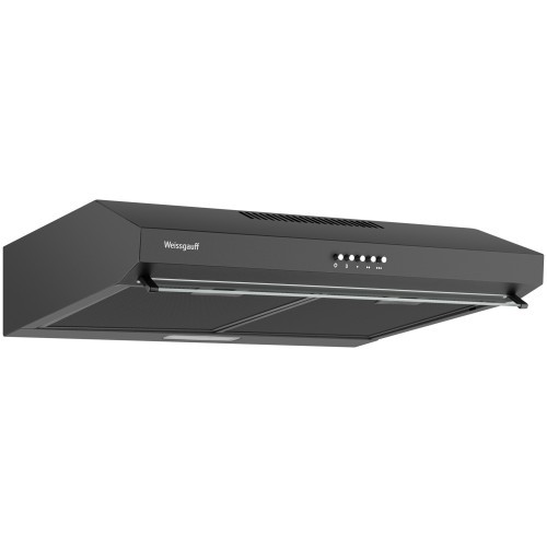 Плоская кухонная вытяжка Weissgauff Cover 600 Black (q)