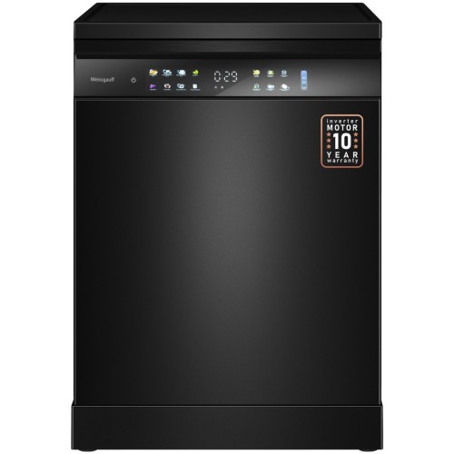 Отдельностоящая посудомоечная машина Weissgauff DW 6138 Inverter Autoopen Black (q)