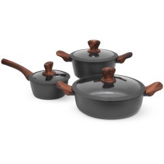 Набор посуды 6 пр. FISSMAN CAPELLA  (алюминий) (h)