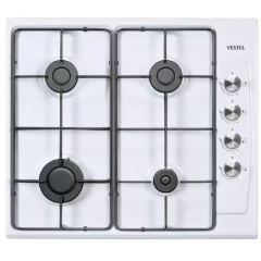 Встраиваемая газовая панель VESTEL GHE 640 S WH (q)