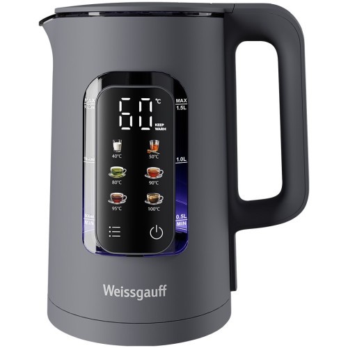 Электрочайник Weissgauff WK 1500 Dt Touch BodyCool (q)