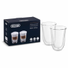 Комплект 2 чашки DeLonghi Lattemacch DLSC312 (q)