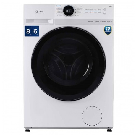 Стиральная машина с сушкой Midea MF200D80WBS/W-RU (q)