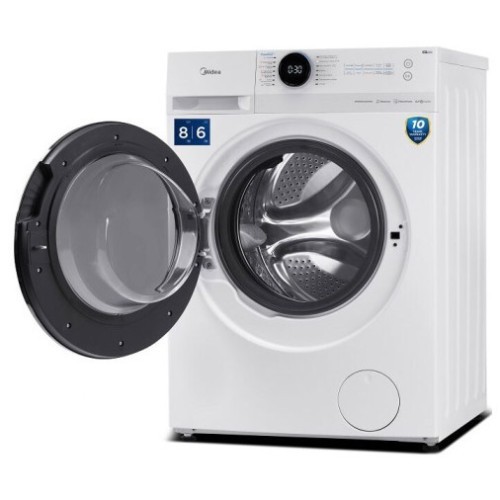 Стиральная машина с сушкой Midea MF200D80WBS/W-RU (q)