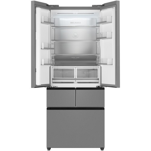 Холодильник (Side-by-Side) Weissgauff WFD 450 Built-in Inverter NoFrost Dark Inox (q)