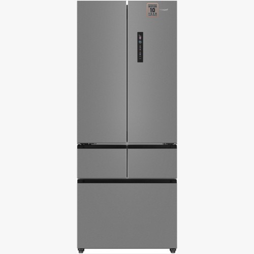 Холодильник (Side-by-Side) Weissgauff WFD 450 Built-in Inverter NoFrost Dark Inox (q)