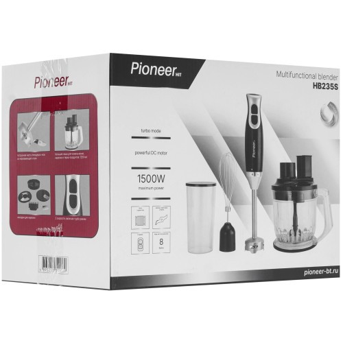 Блендер погружной PIONEER HB235S (h)