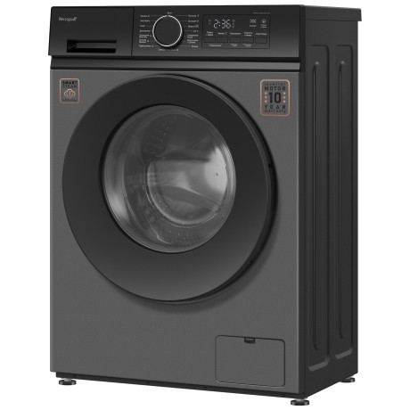 Cтиральная машина Weissgauff WM 44127 Inverter Steam Grey (q)