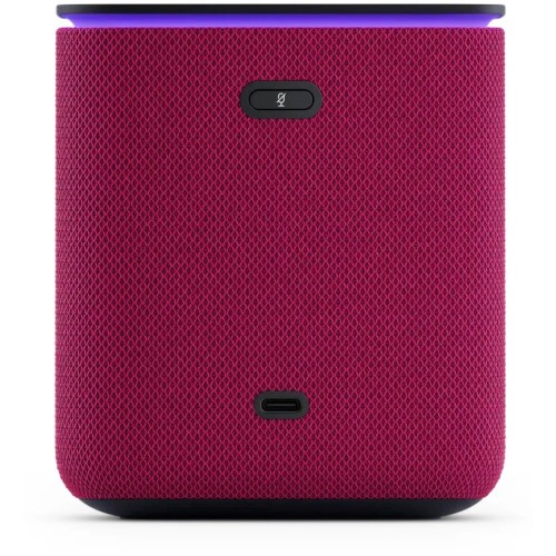 Умная колонка Яндекс Станция Миди, малиновый