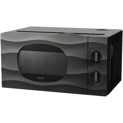 Микроволновая печь соло Econ ECO-2038M black (h)
